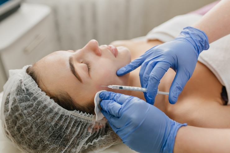 skincare cosmetology procedure pretty woman hospital rejuvenation injecting professional therapy healthcare plastic botox beauty 197531 2791